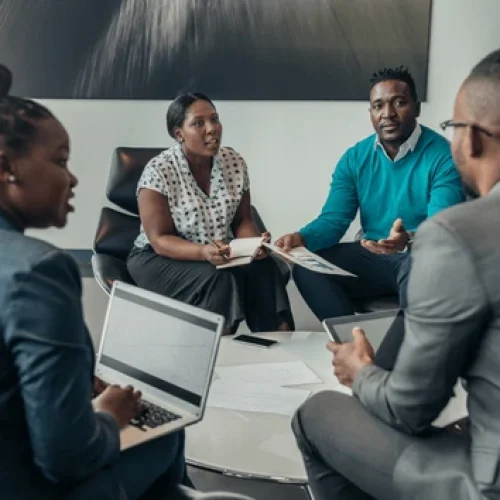 team african bussines people debating 600nw 1272443623